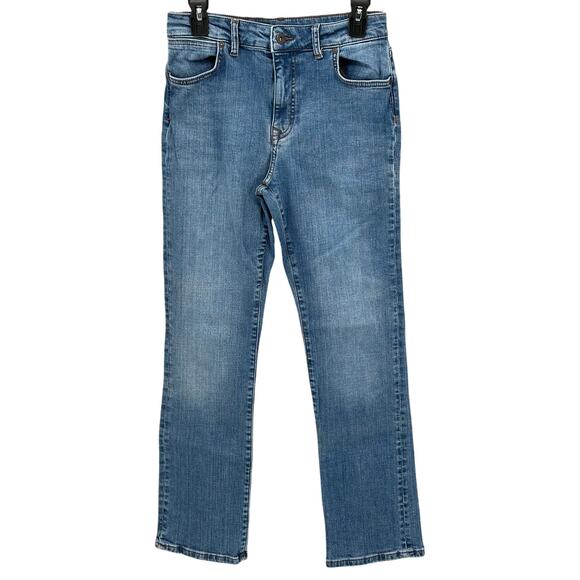 Tecovas Jeans Womens 28 Medium‎ Wash Denim High Rise Straight Stretch Western - Picture 1 of 8